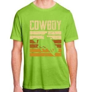 Cow Horse Riding Rodeo Lover Gift Adult ChromaSoft Performance T-Shirt