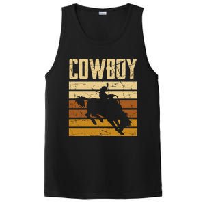 Cow Horse Riding Rodeo Lover Gift PosiCharge Competitor Tank