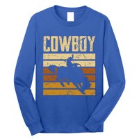 Cow Horse Riding Rodeo Lover Gift Long Sleeve Shirt