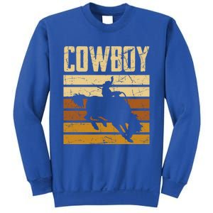 Cow Horse Riding Rodeo Lover Gift Sweatshirt