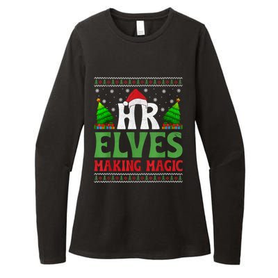 Christmas Human Resources Hr Manager Office Department Womens CVC Long Sleeve Shirt