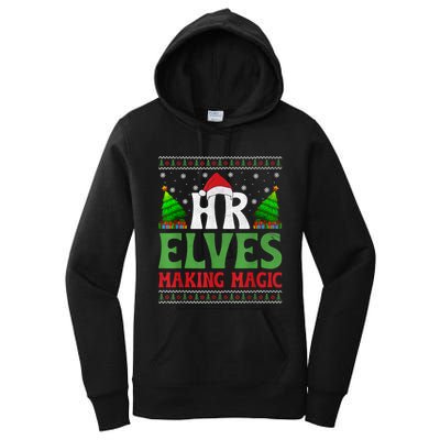 Christmas Human Resources Hr Manager Office Department Women's Pullover Hoodie