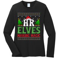 Christmas Human Resources Hr Manager Office Department Ladies Long Sleeve Shirt