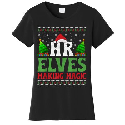 Christmas Human Resources Hr Manager Office Department Women's T-Shirt