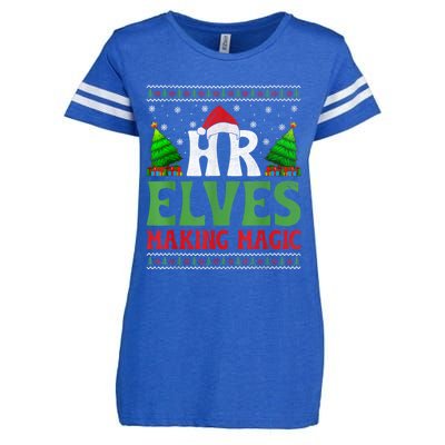 Christmas Human Resources Hr Manager Office Department Enza Ladies Jersey Football T-Shirt