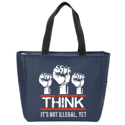 Civil Human Rights Justice Think,Civil Human Rights Justice Think Zip Tote Bag