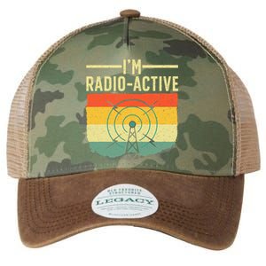 Cool Ham Radio Art For Women Ham Operator Amateur Radio Legacy Tie Dye Trucker Hat