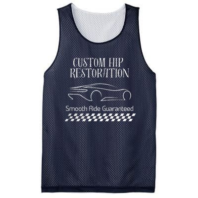 Custom Hip Restoration Smooth Ride Guaranteed Mesh Reversible Basketball Jersey Tank