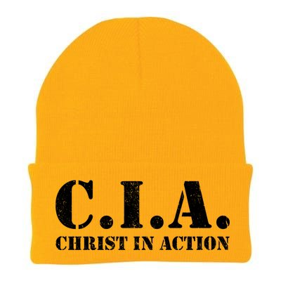 Christ In Action CIA Knit Cap Winter Beanie