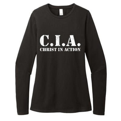 Christ In Action CIA Womens CVC Long Sleeve Shirt