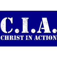 Christ In Action CIA Bumper Sticker