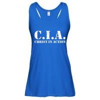 Christ In Action CIA Ladies Essential Flowy Tank