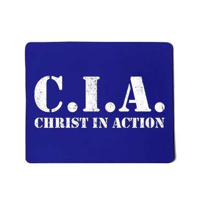 Christ In Action CIA Mousepad