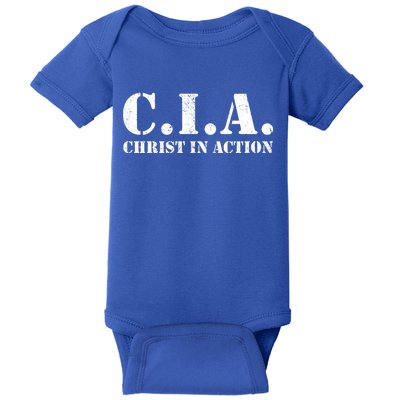 Christ In Action CIA Baby Bodysuit