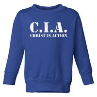 Christ In Action CIA Toddler Sweatshirt