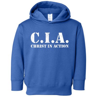 Christ In Action CIA Toddler Hoodie