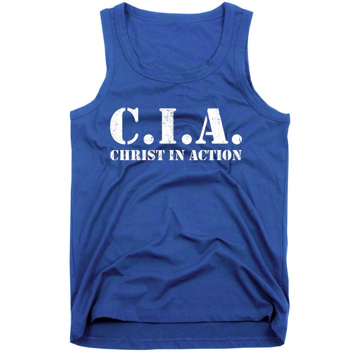 Christ In Action CIA Tank Top