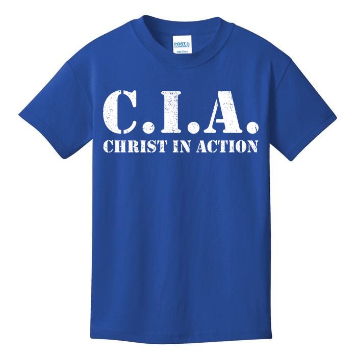 Christ In Action CIA Kids T-Shirt