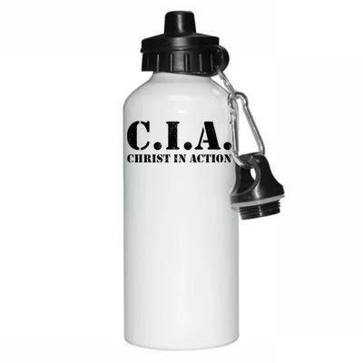 Christ In Action CIA Aluminum Water Bottle