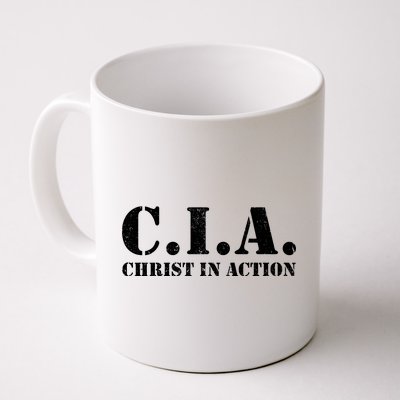 Christ In Action CIA Coffee Mug