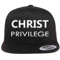 Christ Privilege Flat Bill Trucker Hat