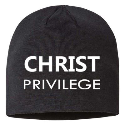 Christ Privilege Sustainable Beanie