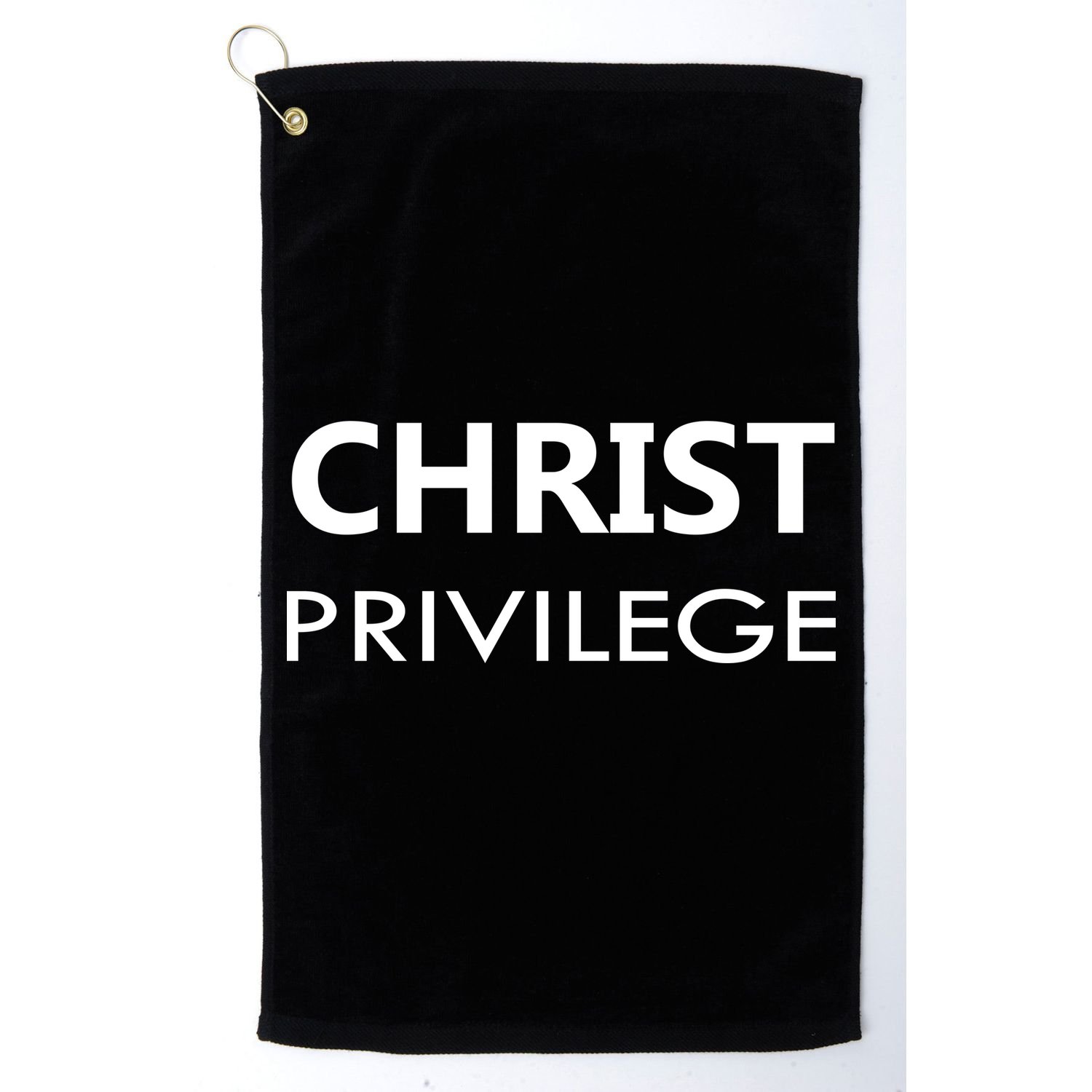 Christ Privilege Golf Towel