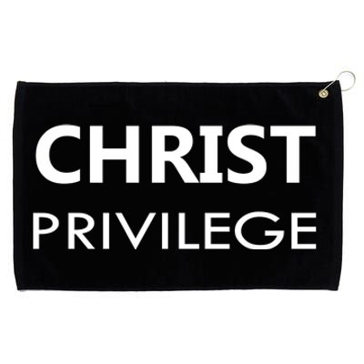 Christ Privilege Grommeted Golf Towel