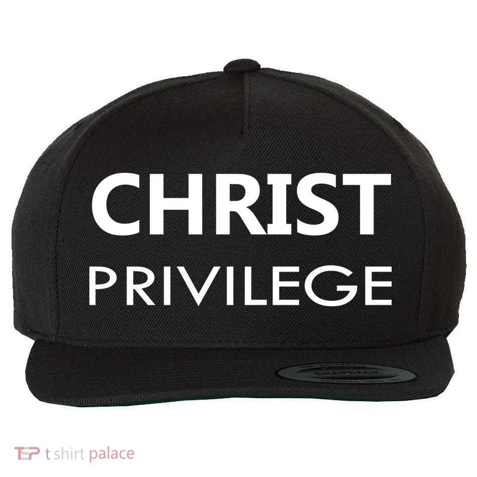 Christ Privilege Wool Snapback Cap