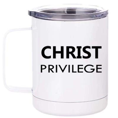 Christ Privilege 12 oz Stainless Steel Tumbler Cup