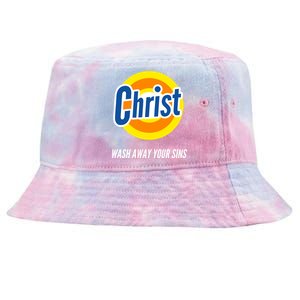 Christ Stain Remover Wash Away Your Sins Tie-Dyed Bucket Hat