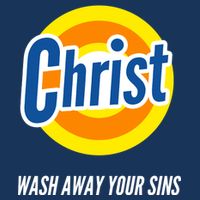Christ Stain Remover Wash Away Your Sins 7 Panel Mesh Trucker Snapback Hat