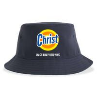 Christ Stain Remover Wash Away Your Sins Sustainable Bucket Hat