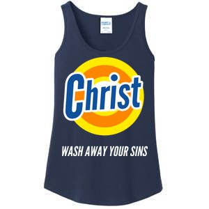 Christ Stain Remover Wash Away Your Sins Ladies Essential Tank