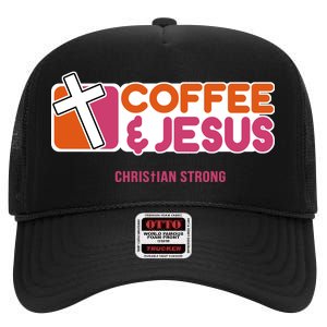 Christian Dunkin Strong High Crown Mesh Back Trucker Hat