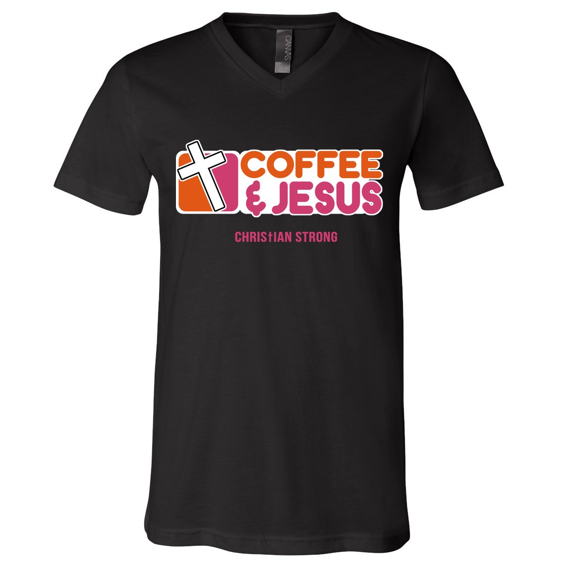 Christian Dunkin Strong V-Neck T-Shirt