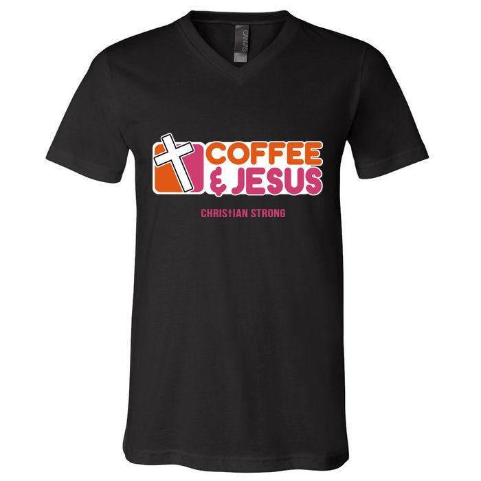 Christian Dunkin Strong V-Neck T-Shirt