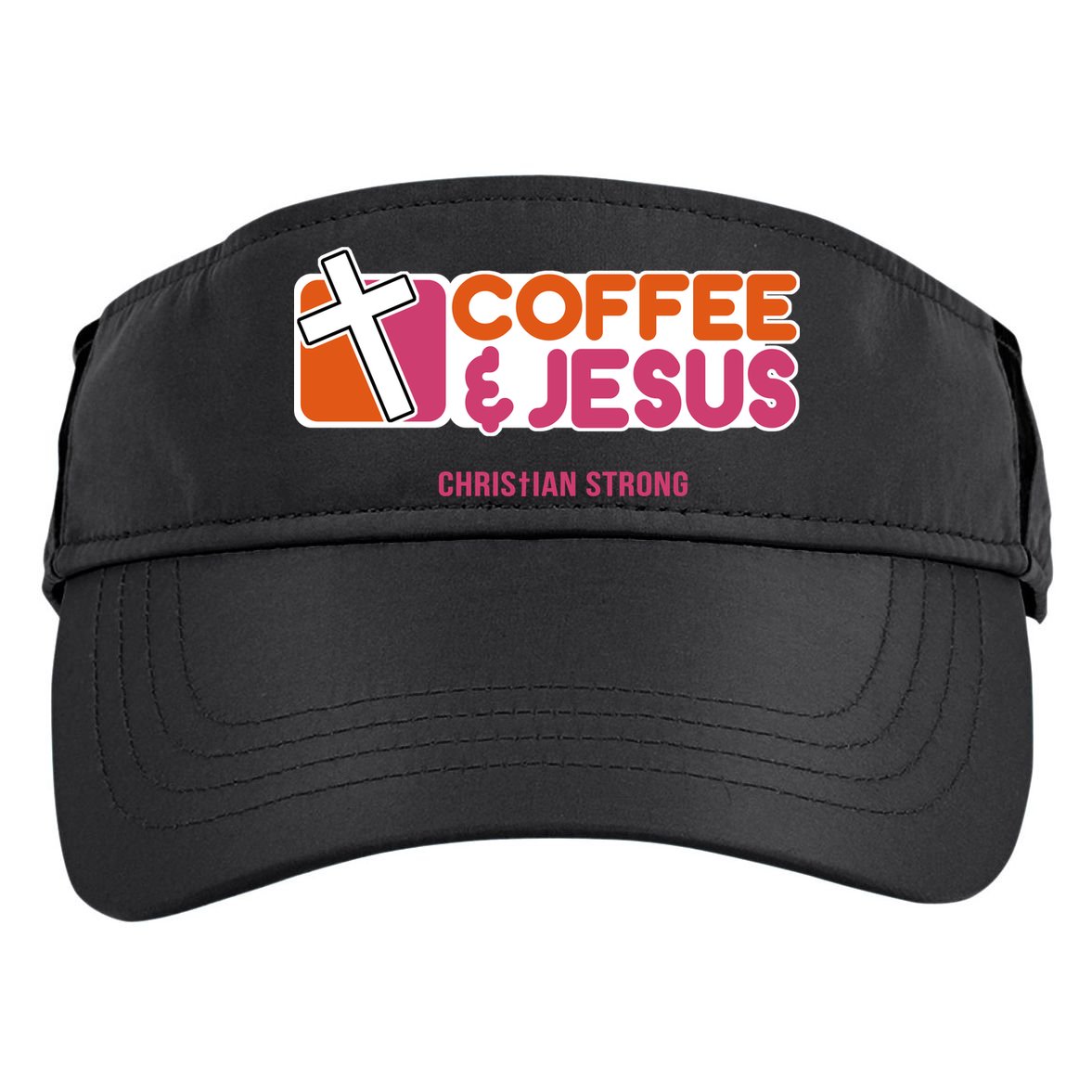 Christian Dunkin Strong Adult Drive Performance Visor
