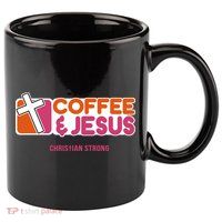 Christian Dunkin Strong 11oz C Handle Ceramic Mug