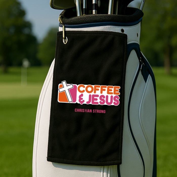 Christian Dunkin Strong Golf Towel