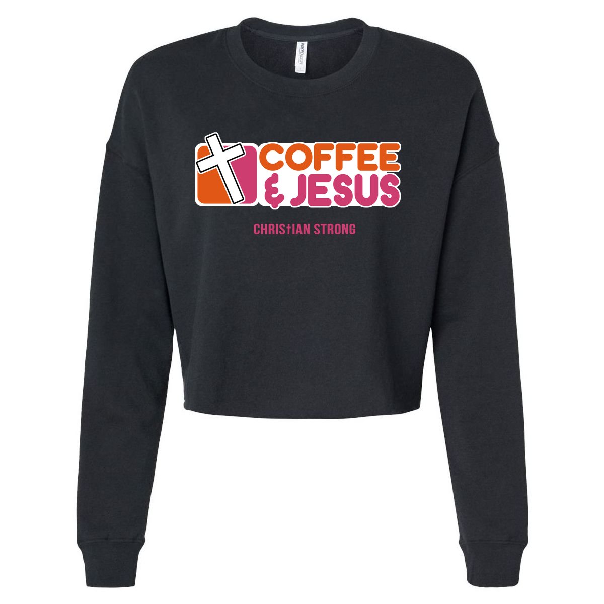 Christian Dunkin Strong Cropped Pullover Crew