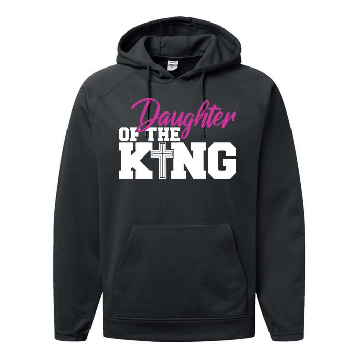 Christian Faith - Daughter Of The King Performance Fleece Hoodie