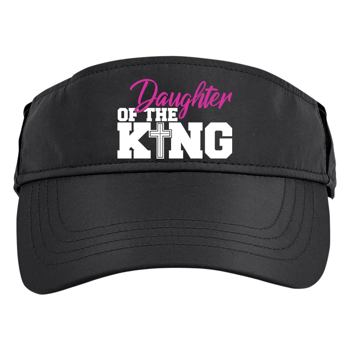 Christian Faith - Daughter Of The King Adult Drive Performance Visor