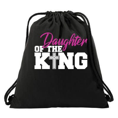 Christian Faith - Daughter Of The King Drawstring Bag