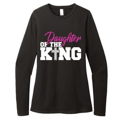 Christian Faith - Daughter Of The King Womens CVC Long Sleeve Shirt