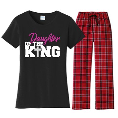 Christian Faith - Daughter Of The King Women's Flannel Pajama Set