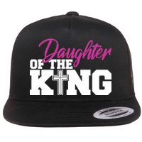 Christian Faith - Daughter Of The King Flat Bill Trucker Hat