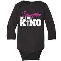 Christian Faith - Daughter Of The King Baby Long Sleeve Bodysuit