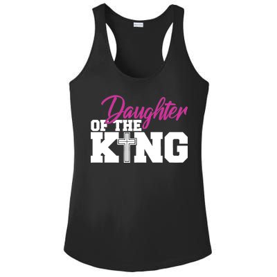 Christian Faith - Daughter Of The King Ladies PosiCharge Competitor Racerback Tank