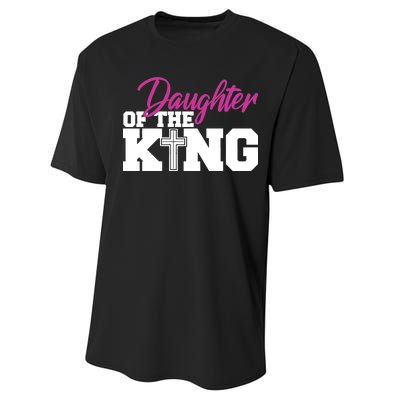 Christian Faith - Daughter Of The King Performance Sprint T-Shirt